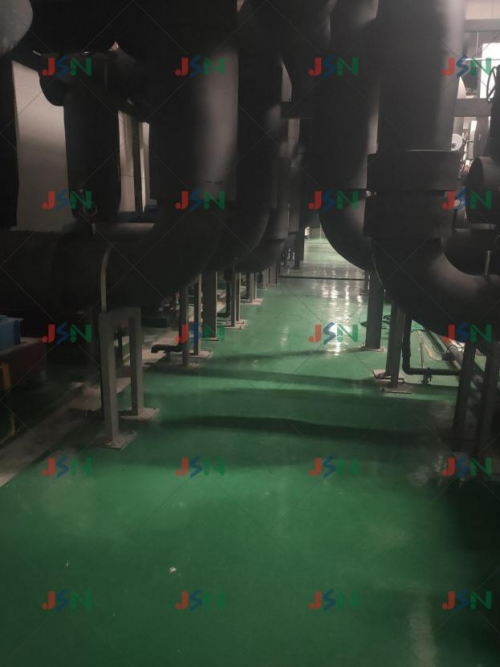 吴江金诺减震器--工商银行空调水泵机房震动噪音是如何解决的