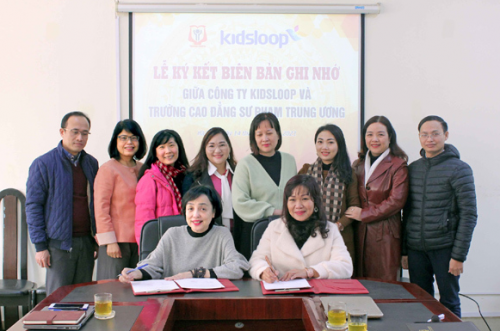 KidsLoop与越南国立教育大学达成战略合作，全面推进学前教育数字化转型