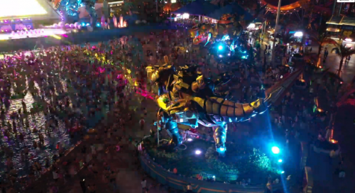 黄石卡乐星球恐龙水世界夜场来袭，欢乐加倍