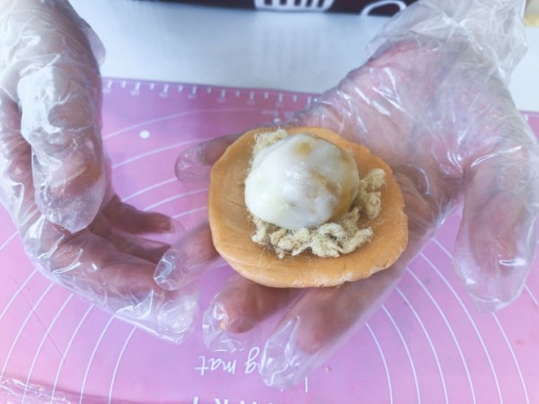 奥田蒸烤一体集成灶美食教程，中秋星空蛋黄酥 
