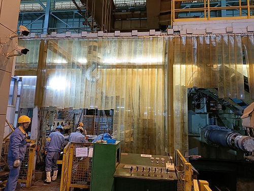 中冶宝钢基层单位完成宝钢股份硅钢部事业部Q163机组定修吊运项目