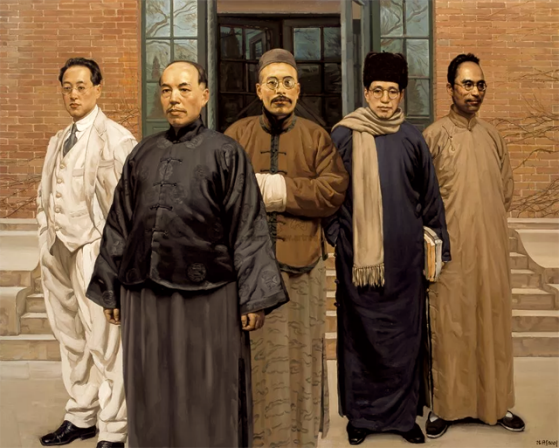 33陈丹青《国学研究院》  180×225cm, 布面油画, 2001年.png