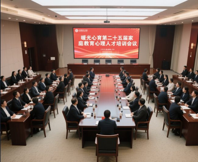暖光心育第二十五届家庭教育心理人才培训会议