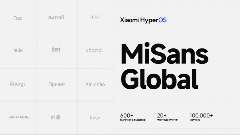 蒙纳倾力支持小米全球字体misansglobal荣获2024年if设计奖