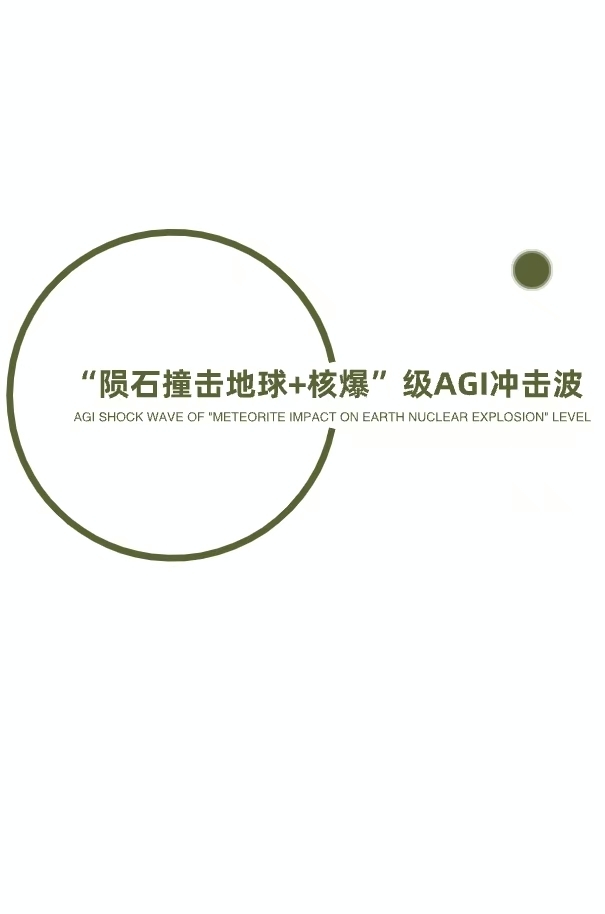 灵铱AGI重塑人类 “陨石撞击地球+核爆”级 AGI冲击波