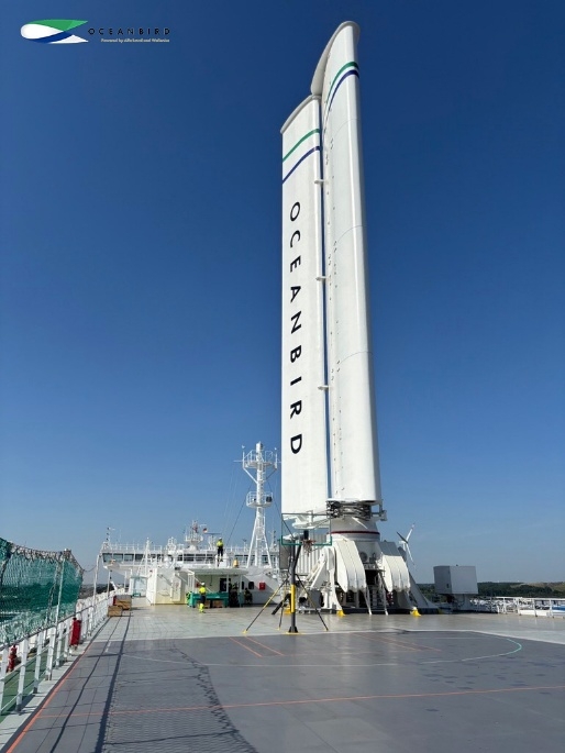 航运业重大突破！瑞典Oceanbird完成Wing560翼帆首船安装，风力推进技术迈入全球商业化阶段