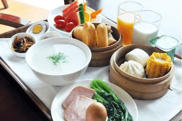 中式早餐图片唯美图片